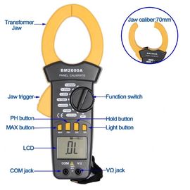 Medidor digital de abrazaderas BM2000A proveedor