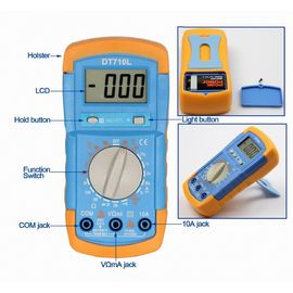 DT710L Multimetro pequeño con luz de fondo proveedor