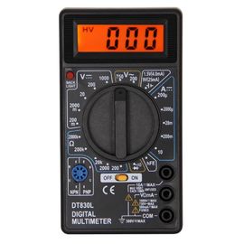 DT830L Pequeño multimetro popular con luz de fondo proveedor