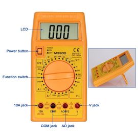 M3900 (CE) Multiméter digital de pantalla LCD grande proveedor