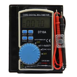 DT10A Multiméter digital de tarjeta de diseño ultra delgado proveedor