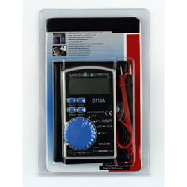 DT10A Multiméter digital de tarjeta de diseño ultra delgado proveedor