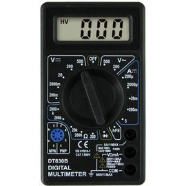 DT830B doble fusible CE ((CAT I) Multiméter digital pequeño proveedor