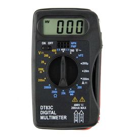 DT83C Multiméter digital de bolsillo extra delgado con plomo de prueba dentro del medidor proveedor