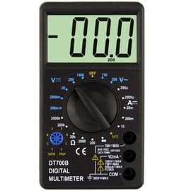 DT700B Multiméter digital de pantalla LCD grande para principiantes proveedor