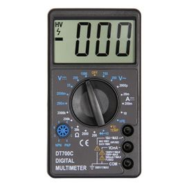 DT700C Multiméter digital de pantalla LCD grande con función de prueba de temperatura para principiantes proveedor