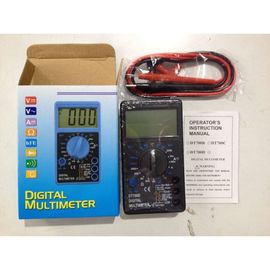 DT700D 50Hz Salida de onda cuadrada Gran pantalla LCD Multiméter digital para principiantes proveedor