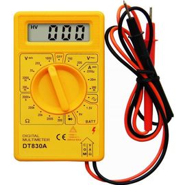 DT830A Multimetro digital pequeño y popular con función de prueba de capacidad de la batería para principiantes proveedor