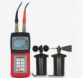 AM-4836C Velocidad del aire, temperatura del aire, medición de dirección Anemómetro digital con función de memoria de datos proveedor