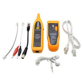 WH806A Tester de cable de red LAN Telefono de cable de rastreo para RJ45 RJ11 BNC línea de metal de búsqueda de la secuencia de prueba proveedor