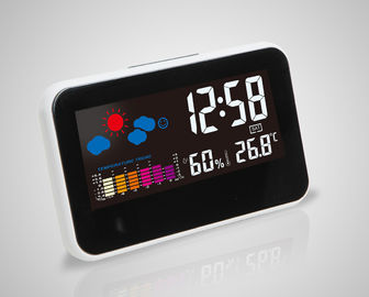 Pantalla multicolor digital LED Calendario meteorológico higrómetro termómetro Reloj de pantalla proveedor