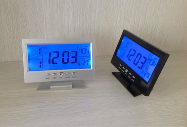 Control de sonido pantalla multicolor digital LED calendario meteorológico higrómetro termómetro reloj proveedor