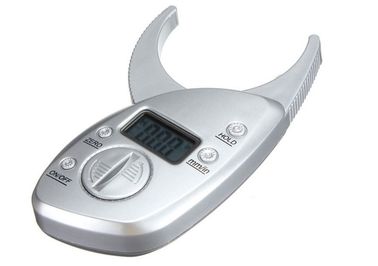 Calibrador de grasa corporal LCD digital de 50 mm Analisador de medición de espesor de pulgada del pliegue de la piel proveedor