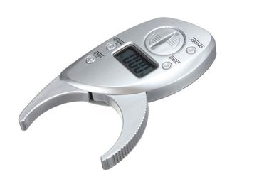 Calibrador de grasa corporal LCD digital de 50 mm Analisador de medición de espesor de pulgada del pliegue de la piel proveedor