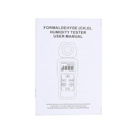 SM207 Portable 0-4.00 PPM 30.0-90.0%RH Formaldehído (CH2O) Detector de gas Medidor de calidad del aire en interiores Tester de sensor de calidad del aire proveedor