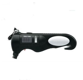 Medidor de presión digital de neumáticos multifuncional de 2-150 PSI con martillo de seguridad de escape y linterna LED proveedor