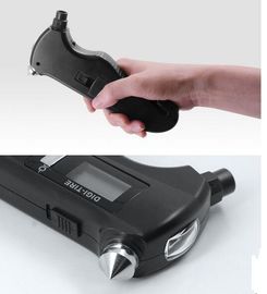 Medidor de presión digital de neumáticos multifuncional de 2-150 PSI con martillo de seguridad de escape y linterna LED proveedor