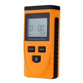 GM3110 Datos antiestáticos portátil Medidor de resistencia de la superficie preciso Medidor de resistencia de la tierra Pantalla LCD Ohmmeter proveedor