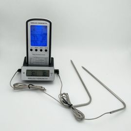 DTH-106 Nuevo termómetro de carne de dos sondas con luz de fondo para cocinar en exteriores proveedor