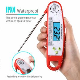 DTH-128 Termómetro de carne de lectura súper rápida y instantánea-Termómetro de carne digital impermeable con luz de fondo y calibración proveedor