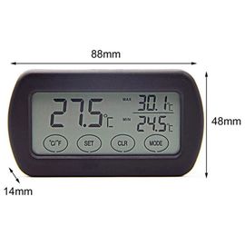 DTH-115 Medidor de temperatura y humedad de pantalla táctil Termómetro ABS Higrómetro de resistencia Medida de temperatura proveedor
