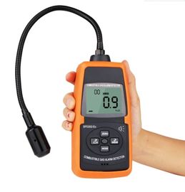 SPD202 Pantalla LCD grande 0~100%LEL 50~50000PPM Detector digital de gases combustibles Detector de alarma de fuga proveedor