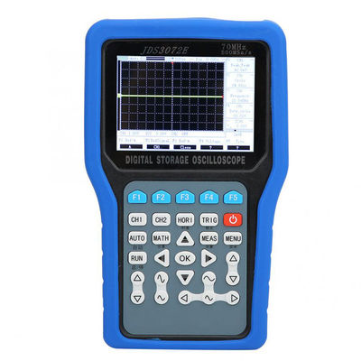 JDS3072E 100-240V 2 canales 70MHz 500MSa/S TFT pantalla LCD portátil Osciloscopio de almacenamiento digital proveedor