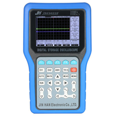 JDS3022E 100-240V 2 canales 50MHz 500MSa/S TFT pantalla LCD portátil Osciloscopio de almacenamiento digital proveedor