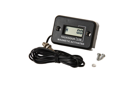 HM012C Tacómetro de horas de acción magnético digital impermeable utilizado para motos de nieve, cortadoras de césped, marinas, generadores proveedor