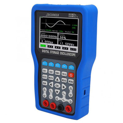 JDS3082A 100-240V 2-canal 80MHz 500MSa/S TFT pantalla LCD de mano Osciloscopio de almacenamiento digital proveedor