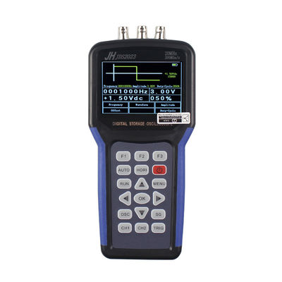 JDS2023 100-240V 1 canal 20MHz 200MSa/S TFT pantalla LCD portátil Osciloscopio de almacenamiento digital proveedor
