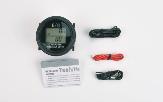 HM005L LCD redondo con luz de fondo blanca Tacómetro de horas con tacómetro proveedor
