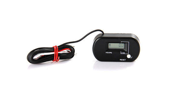 HM025 IP68 Contador de horas inductivo de gasolina LCD a prueba de agua y reajustable para parámetros, microiluminación, motores marinos proveedor