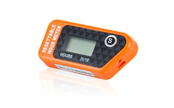 HM016H IP68 LCD digital impermeable a la gasolina con inducción y reajustable medidor de horas para parámetros, microiluminación, motores marinos proveedor