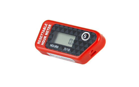 HM016H IP68 LCD digital impermeable a la gasolina con inducción y reajustable medidor de horas para parámetros, microiluminación, motores marinos proveedor