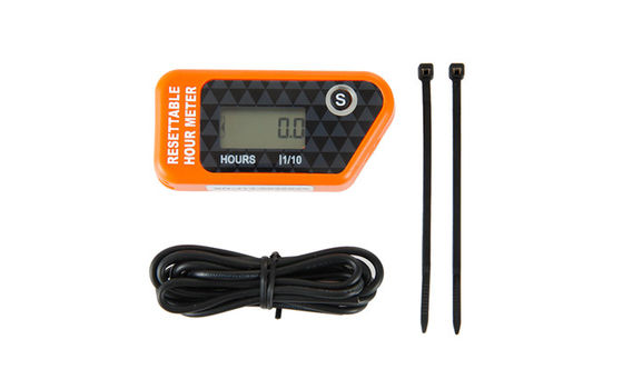 HM016H IP68 LCD digital impermeable a la gasolina con inducción y reajustable medidor de horas para parámetros, microiluminación, motores marinos proveedor