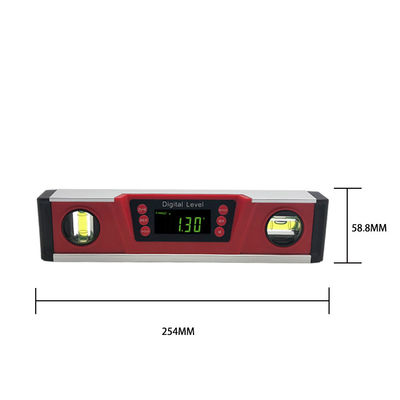 DL135 Gran LED verde brillante Nivel digital Nivel eléctrico IP54 Polvo y resistente al agua Magnetos fuertes Nivel de espíritu proveedor
