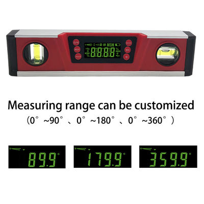 DL135 Gran LED verde brillante Nivel digital Nivel eléctrico IP54 Polvo y resistente al agua Magnetos fuertes Nivel de espíritu proveedor