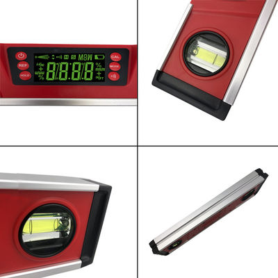 DL135 Gran LED verde brillante Nivel digital Nivel eléctrico IP54 Polvo y resistente al agua Magnetos fuertes Nivel de espíritu proveedor