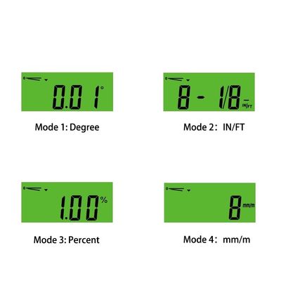 DL400 18 pulgadas Nivel eléctrico IP54 Polvo y impermeable Magnetos fuertes Nivel de espíritu con 2 burbujas proveedor