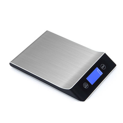 10kg/1g Balanza electrónica de cocina Balanza digital de alimentos Balanza de peso de acero inoxidable LCD Herramientas de medición de alta precisión proveedor