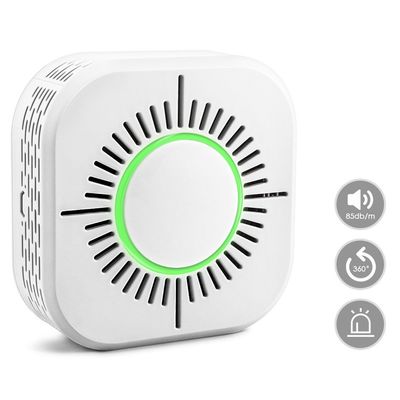 C50W 433Mhz detector de humo inalámbrico inteligente alarma de incendio sensor sensor de humo compatible con el puente de RF Sonoff proveedor