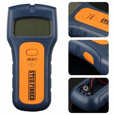 TS79 3 en 1 detectores de metal de madera de alambre de rodillo buscador de pared escáner de corriente alterna de voltaje vivo alambre de pared detrás del escáner alarma de sonido proveedor