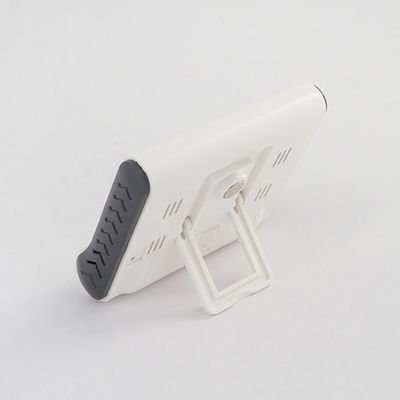 DC102 Mini LCD Digital Termómetro de interior Higrómetro de temperatura y humedad Contador de reloj Escritorio con soporte magnético proveedor