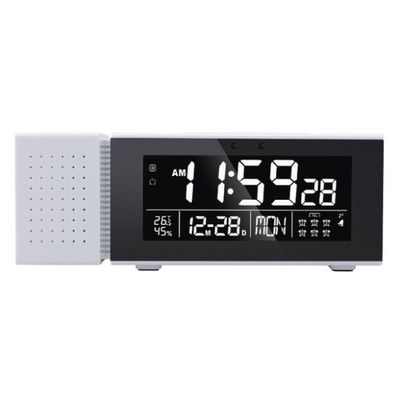 TS-P30 Reloj de alarma de luz nocturna IR Cuerpo humano Senso de sueño Reloj de color LED Cambiante de mesa digital Radio FM Termómetro proveedor