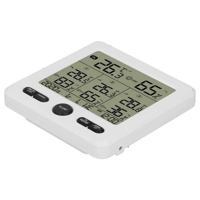 TS-6210 3 en 1 termómetro inalámbrico para interiores y exteriores para estaciones meteorológicas termómetro climático digital con calendario de reloj proveedor