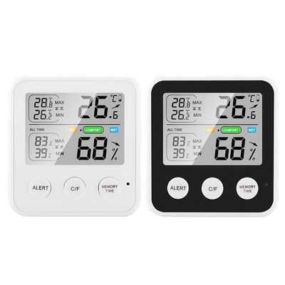 TS-9909 Medidor digital de temperatura y humedad LCD Hidrómetro electrónico de interior Termómetro Estación meteorológica proveedor
