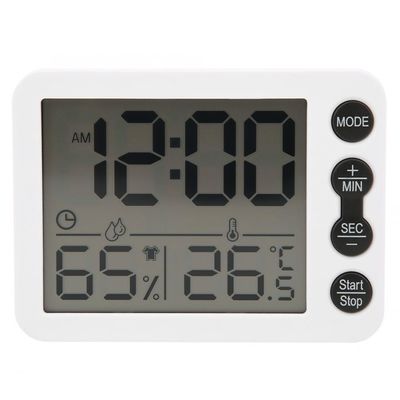 TS-9606 Termómetro de interior multifunción Higrómetro de pantalla grande Reloj de alarma con cuenta regresiva Reloj de termómetro proveedor