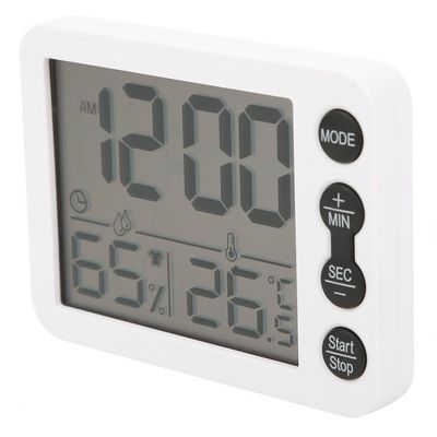 TS-9606 Termómetro de interior multifunción Higrómetro de pantalla grande Reloj de alarma con cuenta regresiva Reloj de termómetro proveedor