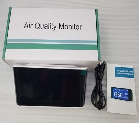 DM69H Monitor de calidad del aire Sensor digital portátil de detección de CO2 Analista de gas Monitor de temperatura y humedad proveedor